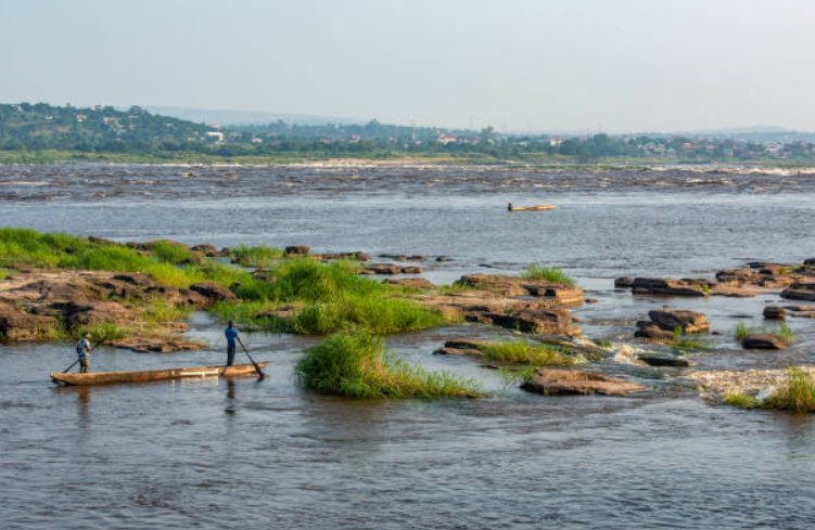 Les Rapides (Congo River Rapids), Brazzaville, DR Congo